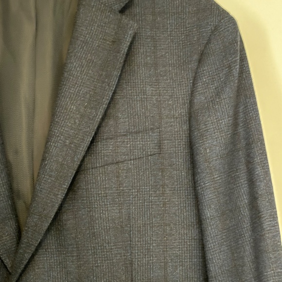Blue Wool Blazer - Picture 9 of 12